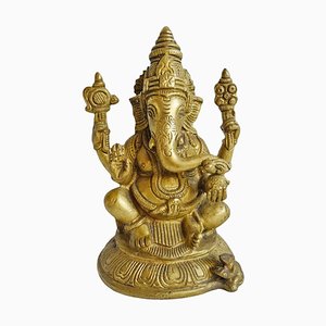 Vintage Ganesha Figur aus Messing