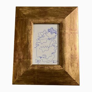 Wayne Cunningham, Untitled, 1980s, Ink on Paper, Framed