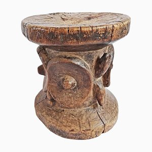 Tabouret Tribal Antique Bembe