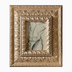 Untitled, 1920s, Charcoal on Paper, Framed