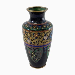 Early 20th Century Japanese Cloisonne Enamel Vase