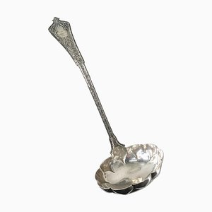 19th Century Sterling Silver Soup Ladle in Persian Pattern from Tiffany & Co.