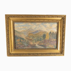 Untitled, 1800s, Painting on Canvas, Framed