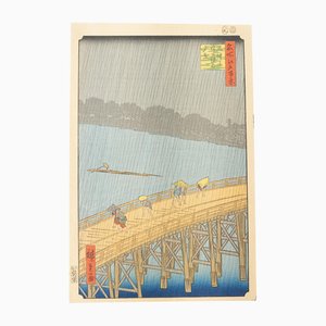 Nach Hiroshige, Ukiyo-E, Holzschnitt, 1890er