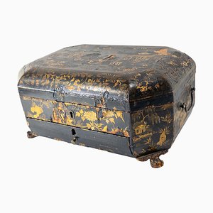 19th Century Chinese or Japanese Chinoiserie Sewing Box