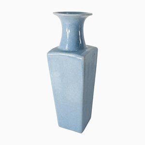 Vase Bleu Pâle Type Ru, Chine, 19ème Siècle