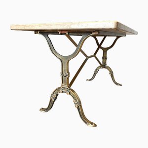 Golden Cast Iron Bistro Table