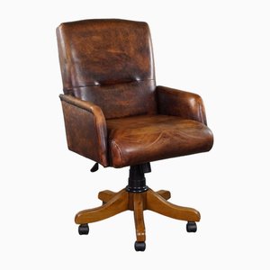 Adjustable Sheepskin Office Chair