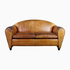 Zwei-Sitzer Sofa aus Schafsleder von Bart Van Bekhoven