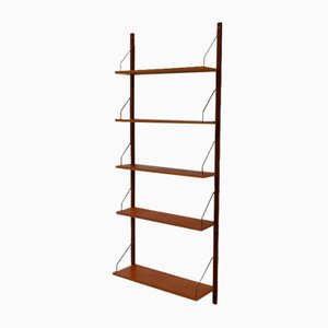 Danish Modern Teak Floating Shelving System in the style of Poul Cadovius, 1960s