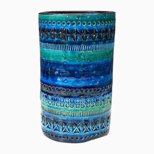 Mid-Century Modern Keramikvase von Aldo Londi, 1960er