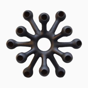 Cast Iron Candleholder by Jens H. Quistgaard for Dansk, 1960s