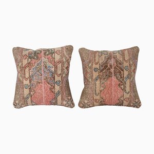 Anatolian Rug Pillow Covers, 2010s, Set of 2