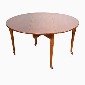 1st Part 19th Century Oval Table in Mahogany, England