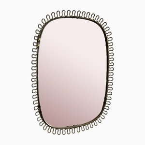 Mid-Century Oval Mirror by Joseph Frank for Svenskt Tenn