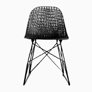 Carbon Chairs in Epoxy Resin and Carbon Fibres by Bertjan Pot, Set of 4