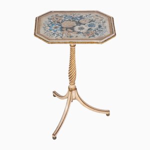 19th Century English Regency Painted Occasional Table