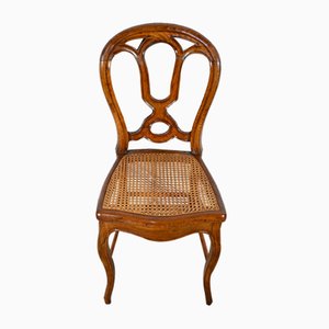 Louis Philippe Stühle aus Eiche, Mitte 19. Jh.