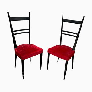 Italian Chairs, 1950s, Set of 2