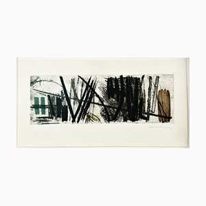 Hans Hartung, Color Etching 3, 1953, Signed
