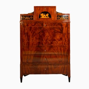 German Biedermeier Secretary, 1800s