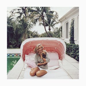 Slim Aarons, Alice Topping, Limited Edition Estate Stamped Photographic Print, 1980s