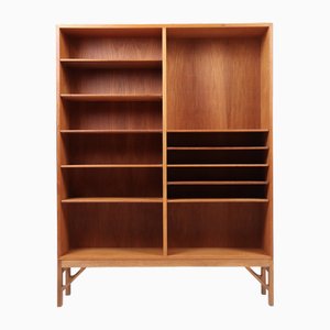 Libreria vintage in quercia di Børge Mogensen per FDB, Danimarca, anni '60