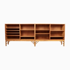 China Oak Bookcases by Børge Mogensen for FDB, Denmark, 1960s, Set of 2