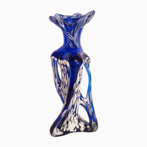 Glass Vase. Italy, 1970s