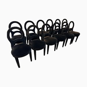Bilou Bilou Chairs attributed to Promemoria, Italy, 2000, Set of 12