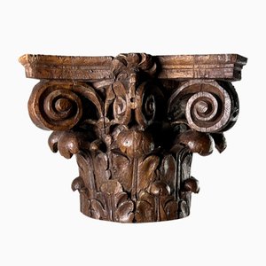 Corinthian Capital in Oak