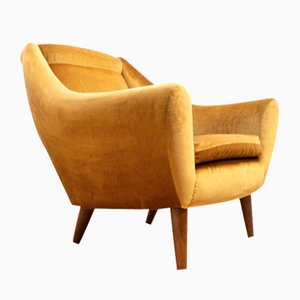 Poltrona Mid-Century in teak di Greaves & Thomas Davenport, anni '60