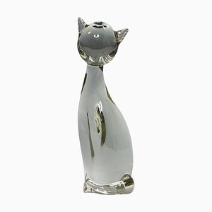 Sculpture of a Stylized Cat attributed to Livio Seguso, 1970s