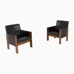 Armchairs Mod. 917 by Afra & Tobia Scarpa for Cassina, 1960s, Set of 2