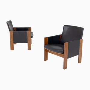 Armchairs Mod. 917 by Afra & Tobia Scarpa for Cassina, 1960s, Set of 2