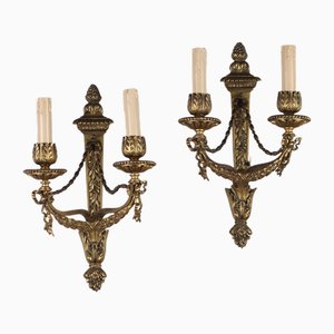 Vintage Neoclassical Wall Lights