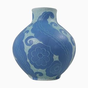 Art Deco Vase by Josef Ekberg for Gustavsberg, Sweden, 1922