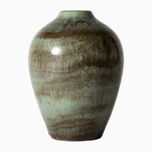 Stoneware Floor Vase by Gertrud Lönegren for Rörstrand, 1940s