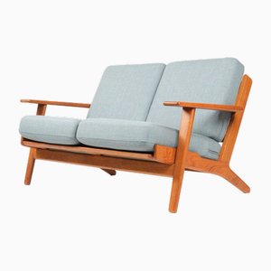 GE290 Zwei-Sitzer Sofa von Hans Wegner, 1960er