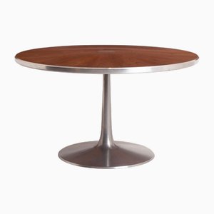 Mid-Century Rosewood and Aluminium Reception Table by France & Sons, 1960s