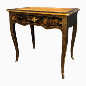 Chinesischer Lackierter Schreibtisch im Louis XV-Stil
