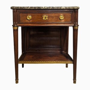 Console Style Louis XVI en Acajou