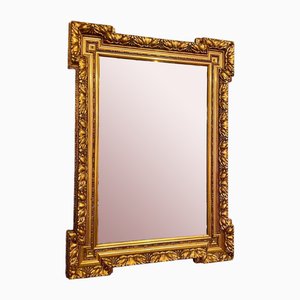 Espejo biselado dorado Napoleon III