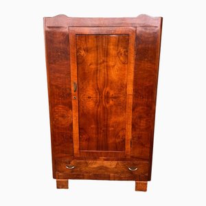 Vintage Briarwood One-Door Wardrobe, 1940s