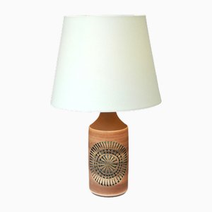 Mid-Century Scandinavian Modern Pottery Table Lamp by Anagrius, Sweden, 1960s