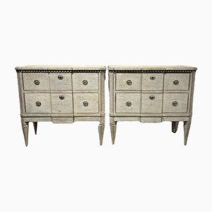 Gustavian Chests of Drawers, Set of 2