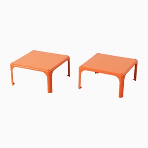 Demetrio 45 Side Table by Vico Magistretti for Artemide, 1960s, Set of 2