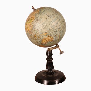 Small Terrestrial Globe by J. Forest, Paris