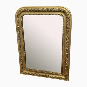 Large 19th Century French Louis Philippe Gold Mirror