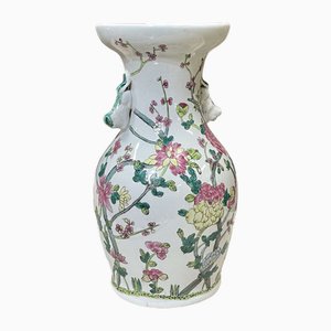 Jarrón chino de porcelana de principios del siglo XX